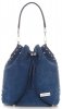 Bőr táska shopper bag Vittoria Gotti jeans V3020
